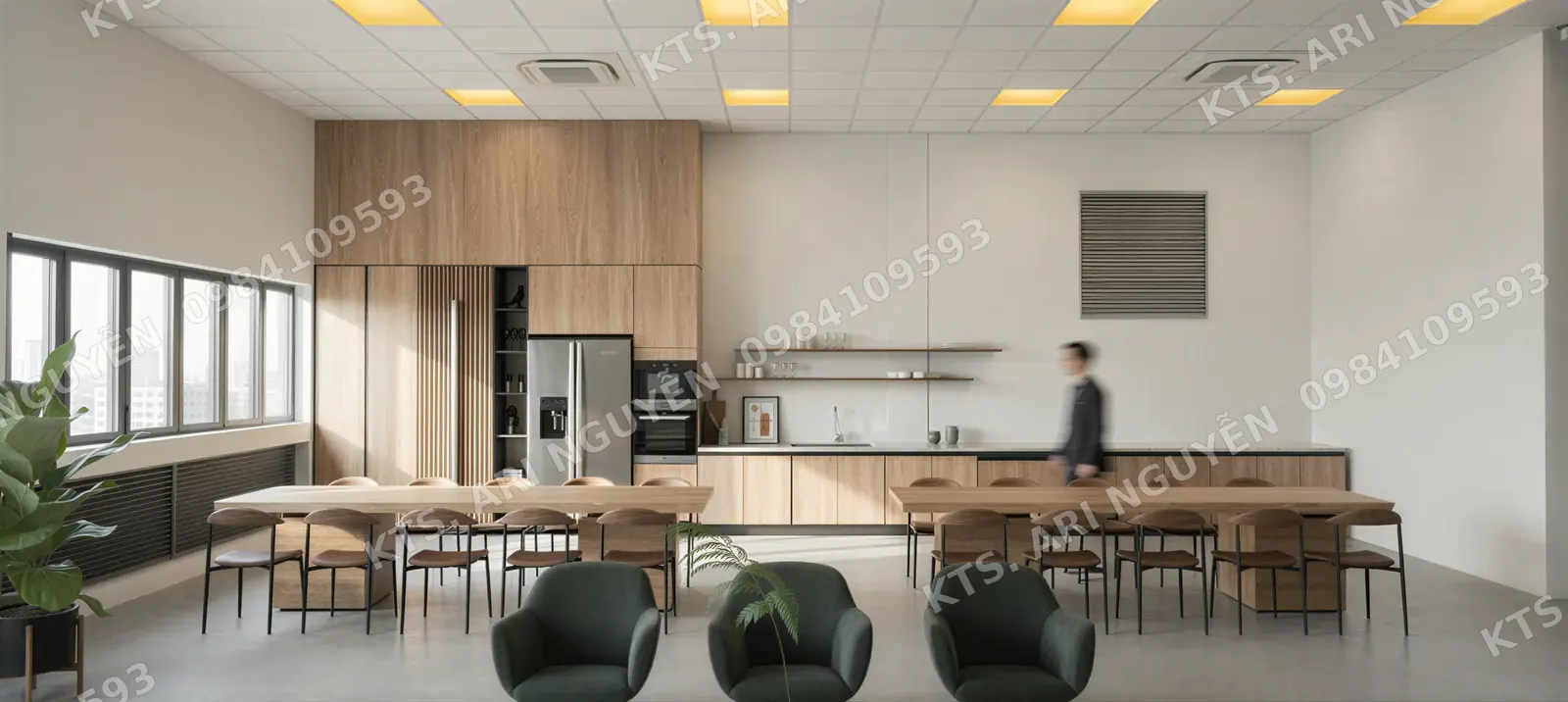 Văn phòng – showroom ngành giày da & vải